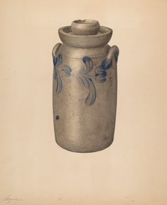 زبدة الزبدة ، c. 1940.