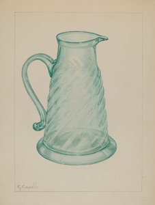 إبريق دبس ، ح. 1937.