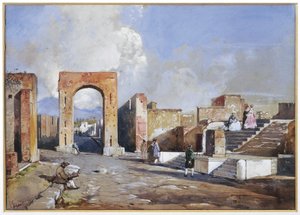 Italy, Excavations of Pompei بواسطة جياسينتو جيجانتي