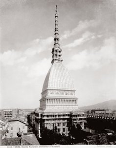 منظر للخلط الأنطوني في تورين ، c.1890 بواسطة جياكومو بروجي