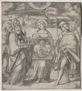 شفيع بولونيا ، ج. 1515-1520. بواسطة جياكومو فرانسيا
