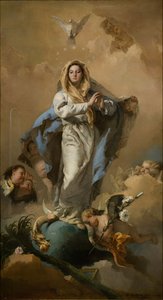 الحبل الطاهر للعذراء ، 1767-1768 بواسطة Giambattista Tiepolo