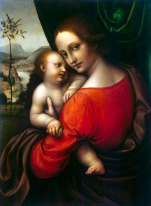 عذراء وطفل ، 1520s.