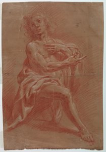 راكع الرجل بواسطة Gian Giacomo Barbelli