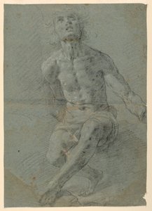 دراسة لذكر عارية بواسطة Gian Giacomo Barbelli