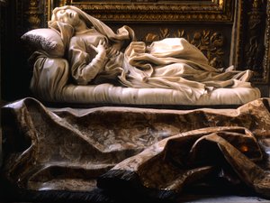 Italy, Rome, Church of San Francesco Ripa, Blessed Ludovica Albertoni بواسطة جيان لورينزو بيرنيني