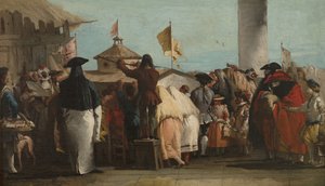 موندو نوفو ، كاليفورنيا 1764-1765 بواسطة جيوفاني دومينيكو تيبولو