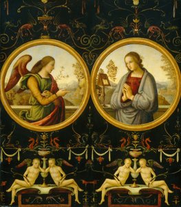 البشارة بواسطة Giannicola di Paolo