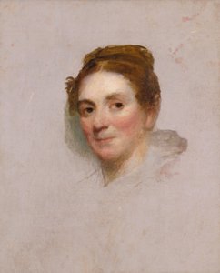 صورة لسيدة ، كاليفورنيا. 1820-1825. بواسطة جيلبرت ستيوارت
