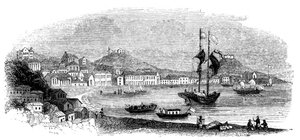 منظر لماكاو ، 1847