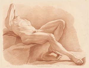 أكاديمية (639) بواسطة Gilles Antoine Demarteau after Edme Bouchardon