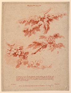 اللوحة 2 من الكتاب الأول ، مبادئ الرسم في نوع المناظر الطبيعية بواسطة جيل ديمارتو