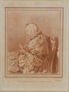 صورة مدام جيفرين 1699-1777 ، 1770. بواسطة جيل ديمارتو