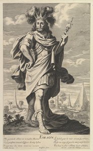 فرعون ح. 1639-40. التأليف: جيل روسيليت ، أبراهام بوس.
