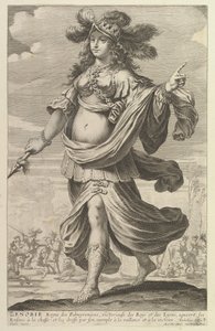 زنوبيا ، 1647. المؤلفون: جيل روسيليت ، أبراهام بوس.