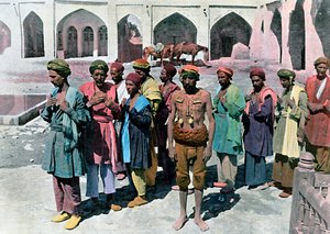 الدراويش والشهداء ، طهران ، c1890 بواسطة جيلو