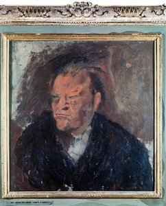 صورة للشاعر الإيطالي جوزيبي أنغاريتي (1888-1970). لوحة لجينو بونيتشي تسمى سكيبيو (1904-1933) بواسطة جينو (1904 33) بونيشي