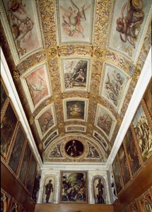 قصة بروميثيوس (سقف Studiolo de Francesco I de Medici