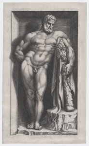 Farnese Hercules ، القرن السادس عشر ، القرن السادس عشر. بواسطة جورجيو غيسي