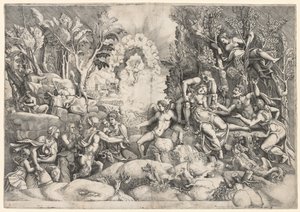 وفاة Procris ، ج. 1540. بواسطة جورجيو غيسي
