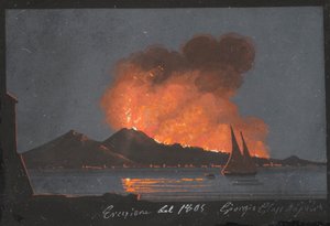 Neapel ، Vesuv-Eruption بواسطة جورجيو جلاس