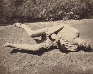 طاقم بشري، بومبي، 1873 (صورة فوتوغرافية) بواسطة جورجيو الصيف