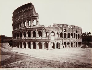 The Colosseum or Flavian Amphitheater, Rome