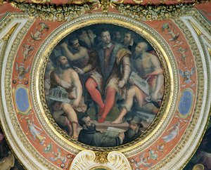 Cosimo I وفنانوه ، من Sala di Cosimo I (انظر أيضًا 274607)