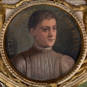 دعا بييرو دي كوزيمو دي ميديسي غوتي ، 1556-1558 بواسطة جورجيو فاساري