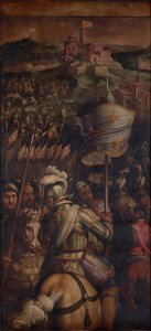 الاستيلاء على قلعة موناستيرو ، 1563-1565 بواسطة جورجيو فاساري