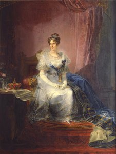 صورة ماري لويز من النمسا 1791-1847 ، دوقة بارما ، 1837-1839