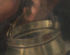 صلب ، تفاصيل (نقالة على اللوحة الجصية) (تفاصيل 3704290) بواسطة جيوفاني (FL 1537 DC1570) فراتينو