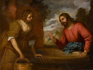 المسيح وامرأة السامرة ، حوالي 1635 (زيت على قماش)