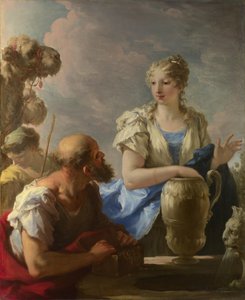 ريبيكا في البئر ، 1708-13 بواسطة جيوفاني أنطونيو بيليجريني
