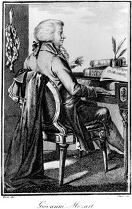 فولفجانج أماديوس موتسارت ، مؤلف نمساوي ، c1784-1827