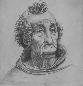 رأس رجل عجوز ، كاليفورنيا. 1490-1525. بواسطة جيوفاني أنطونيو دا بريشيا