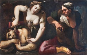 جوديث تقطع رأس هولوفرنيس بواسطة جيوفاني باتيستا (1567-1633) كريسبي