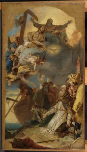 Martyrdom of Saint Clement, c.1734-39 (oil on canvas) بواسطة جيوفاني باتيستا تيبولو