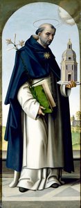 سانت توماس الأكويني ، 1512-16 (درجة الحرارة على اللوحة) بواسطة جيوفاني باتيستا برتوتشي