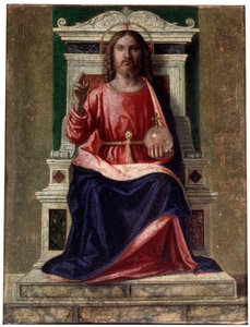 المسيح Enthroned ، مخلص العالم ، c1505. بواسطة جيوفاني باتيستا سيما دا كونجليانو