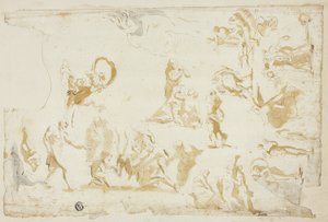 رسومات تخطيطية لمواضيع أسطورية بواسطة Giovanni Battista Cipriani