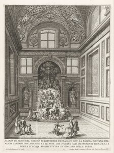 Stanza dei Venti في de tuinen van de Villa Aldobrandini te Frascati غرفة الرياح في مسرح بلفيدير في فراسكاتي (...) (العنوان على الكائن) نوافير فيلات فراسكاتي (عنوان السلسلة) فونتينين فان فراسكاتي (عنوان المسلسل) بواسطة جيوفاني باتيستا فالدا