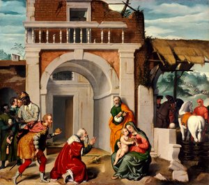 العشق من المجوس ، جيوفاني باتيستا موروني (حوالي 1525-1578) بواسطة جيوفاني باتيستا موروني