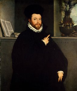 صورة لرجل سليم بقلم جيوفاني باتيستا موروني (حوالي 1525-1578) بواسطة جيوفاني باتيستا موروني
