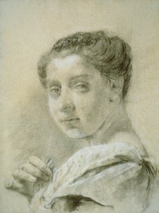 صورة لامرأة شابة بواسطة Giovanni Battista Piazzetta