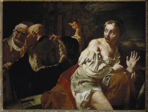 سوزان والشيوخ - زيت على قماش ، حوالي عام 1720