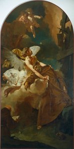 نشوة القديس فرنسيس ، بقلم جيوفاني باتيستا بيازيتا (1682-1754). بواسطة جيوفاني باتيستا بيازيتا