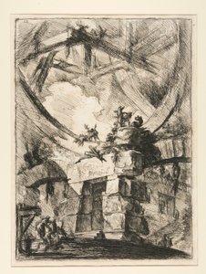 كارسري ، التاسع: العجلة العملاقة بواسطة Giovanni-Battista Piranesi