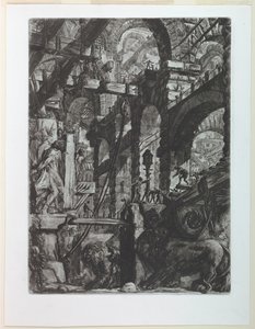 سلسلة Carceri ، Plate V بواسطة Giovanni-Battista Piranesi