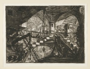 كارسري ، الحادي عشر: القوس بزخرفة صدفية بواسطة Giovanni-Battista Piranesi